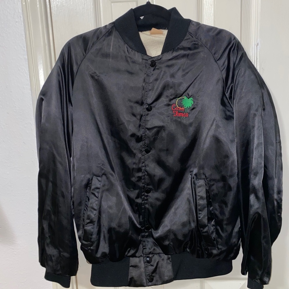 Black Casa Tomas Varsity Jacket